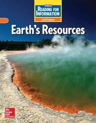 Book cover for Reading for Information, Approaching Student Reader, Earth - Earth's Resources, Grade 6