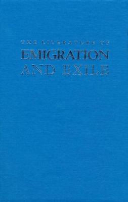 Book cover for The Literature of Emigration and Exile