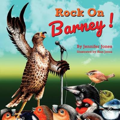 Book cover for Rock on, Barney!