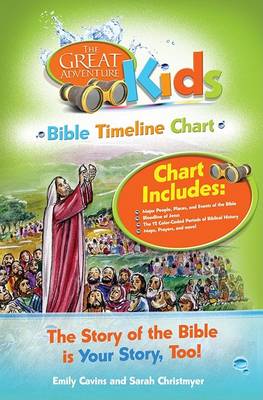 Book cover for The Great Adventure Kids Bible Timeline Chart