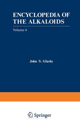 Book cover for Encyclopedia of the Alkaloids