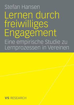 Book cover for Lernen Durch Freiwilliges Engagement