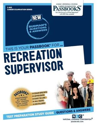 Book cover for Recreation Supervisor (C-693)