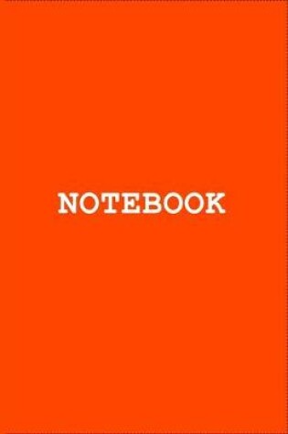 Cover of Notebook Lined 6x9