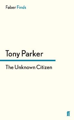 Book cover for The Unknown Citizen