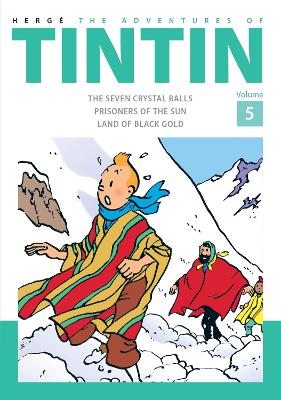 Book cover for The Adventures of Tintin Volume 5