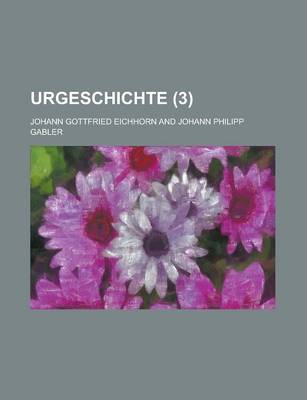 Book cover for Urgeschichte (3)