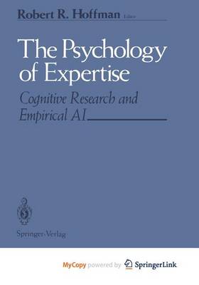 Book cover for The Psychology of Expertise