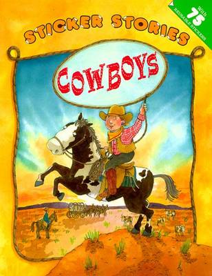Book cover for Sticker Stories: Cowboys