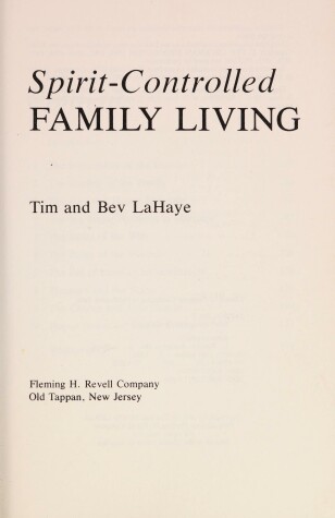 Book cover for Spirit-Controlled Family Living