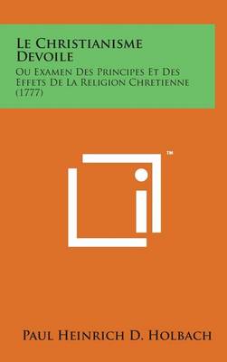 Book cover for Le Christianisme Devoile