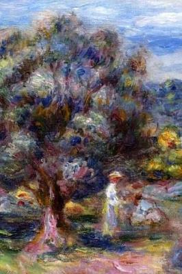 Book cover for 150 page lined journal Aloe, Picking at Cagnes, 1910 Pierre Auguste Renoir
