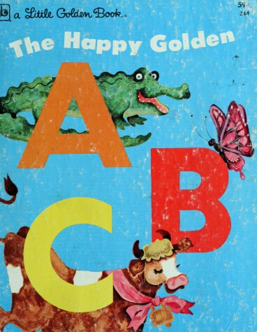 Book cover for The Happy Golden ABC