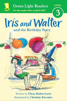 Book cover for Iris and Walter and the Birthday Party