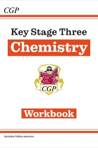 Cover of KS3 Chemistry Workbook (includes online answers)