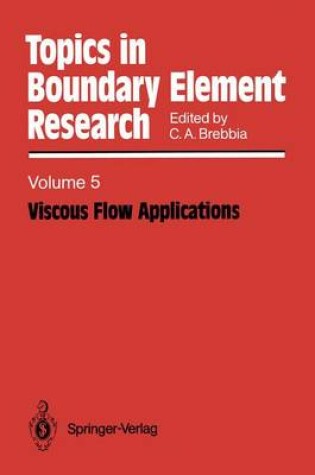 Cover of Viscous Flow Applications