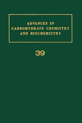 Cover of Adv in Carbohydrate Chem & Biochem Vol39