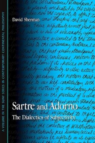 Cover of Sartre and Adorno