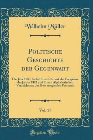 Cover of Politische Geschichte Der Gegenwart, Vol. 17