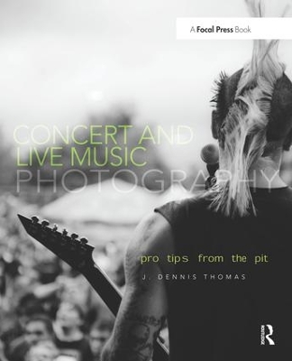 Book cover for Concert and Live Music Photography