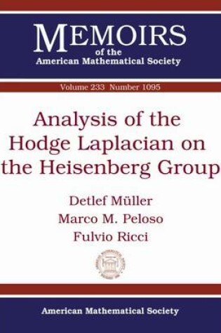 Cover of Analysis of the Hodge Laplacian on the Heisenberg Group