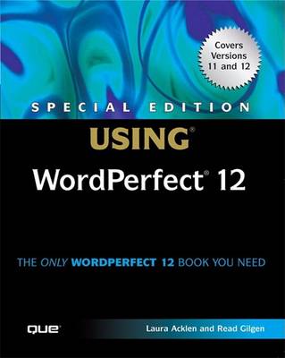 Book cover for Special Edition Using WordPerfect 12