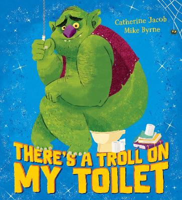 Book cover for There's a Troll on my Toilet