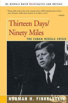 Book cover for Thirteen Days/Ninety Miles