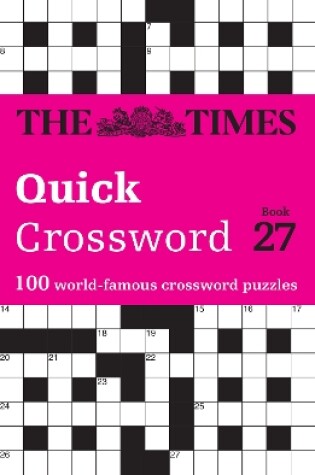 Cover of The Times Quick Crossword Book 27