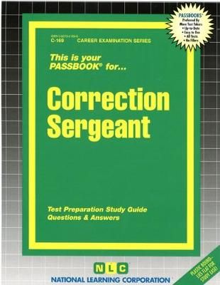 Book cover for Correction Sergeant