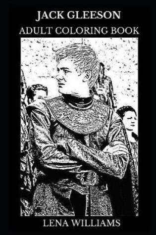 Cover of Jack Gleeson Adult Coloring Book