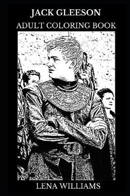 Book cover for Jack Gleeson Adult Coloring Book