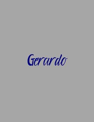 Book cover for Gerardo