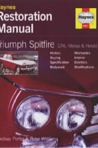 Cover of Triumph Spitfire, GT6, Vitesse and Herald Restoration Manual