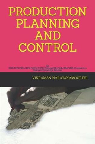 Cover of Production Planning and Control