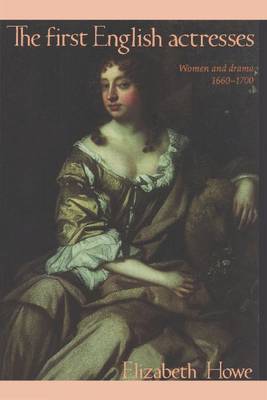 Book cover for The First English Actresses