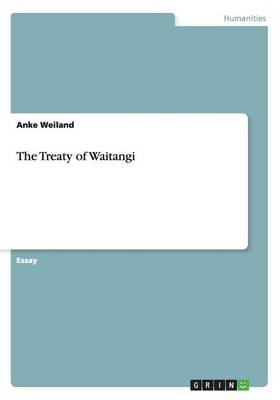 Book cover for The Treaty of Waitangi