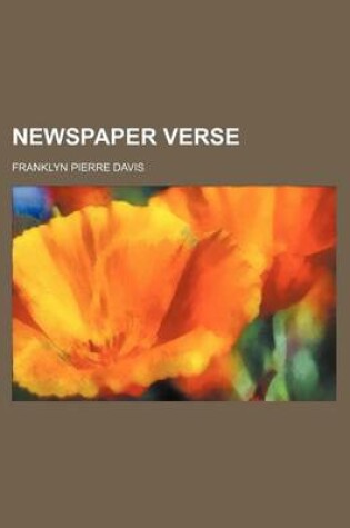 Cover of Newspaper Verse