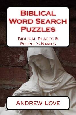 Book cover for Biblical Word Search Puzzles