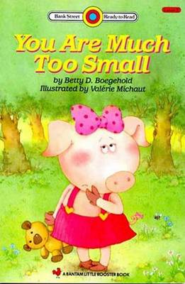 Book cover for You Are Much Too Small