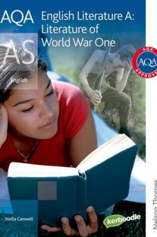 Cover of AQA English Literature A AS: Literature of World War One