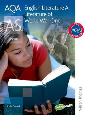 Book cover for AQA English Literature A AS: Literature of World War One