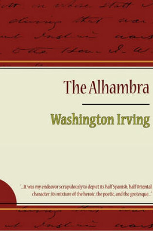 Cover of The Alhambra - Washington Irving