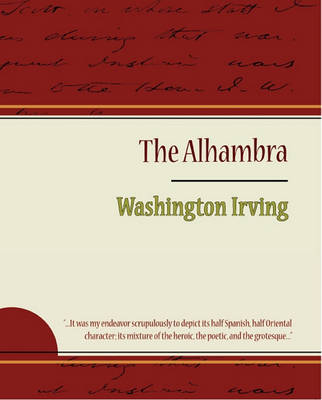 Book cover for The Alhambra - Washington Irving