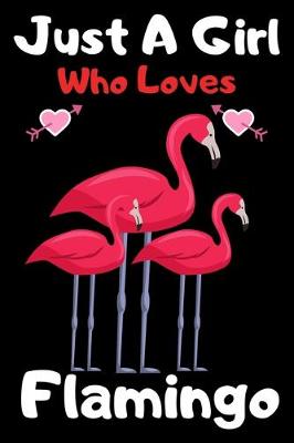 Book cover for Just a girl who loves flamingo