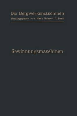 Book cover for Gewinnungsmaschinen