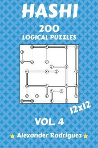 Cover of Hashi Logical Puzzles 12x12 - 200 vol. 4