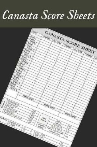 Cover of Canasta Score Sheets
