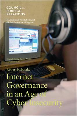 Book cover for Internet Governance in an Age of Cyber Insecurity