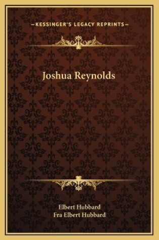 Cover of Joshua Reynolds